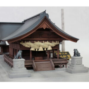 日本最古の神社のひとつ「諏訪大社」をプラモデルで作ろう！