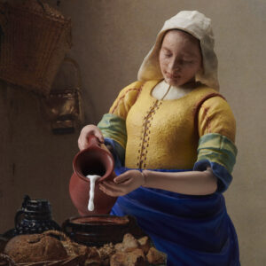 テーブル美術館 figma フェルメール作 牛乳を注ぐ女の商品画像